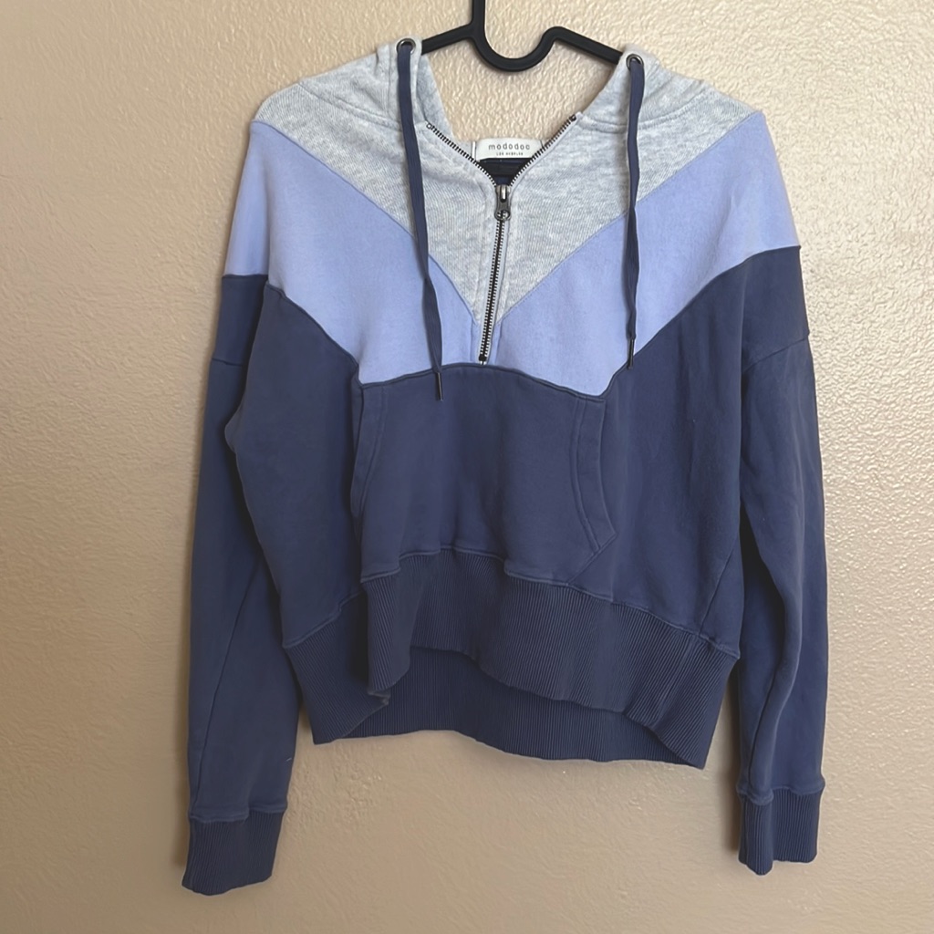 Color Block Half Zip Hoodie (Limited Edition)